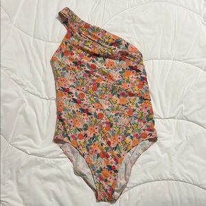 Summersalt Floral One-Shoulder One Piece